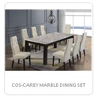 COS-CAREY MARBLE DINING SET